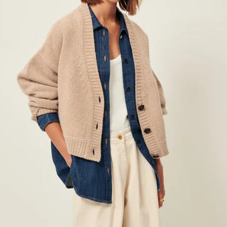 Sessun Serato Cardigan Blushstone