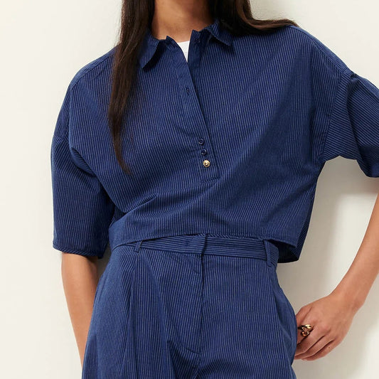 Sessun U Shirt Blazer Blue