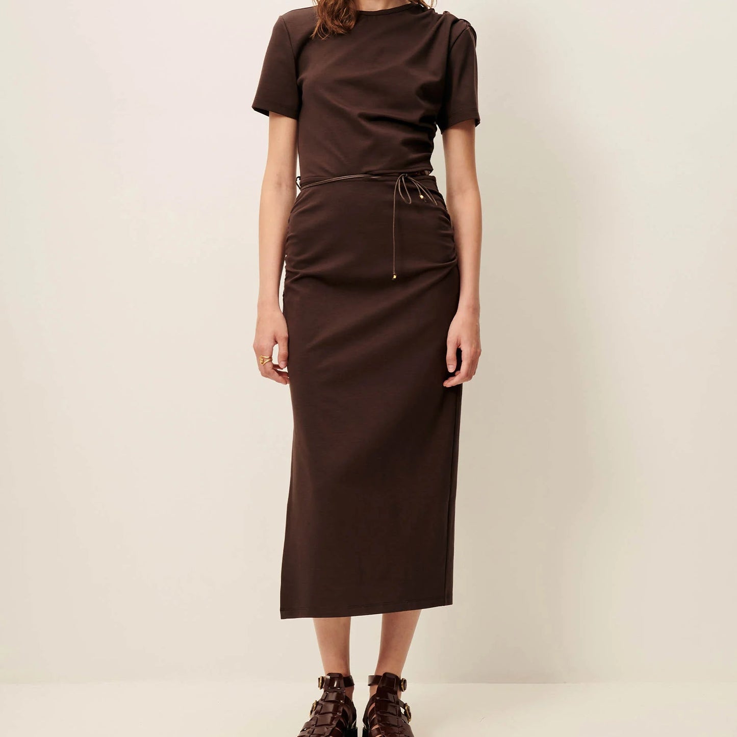 Sessun Vertigo Dress Espresso