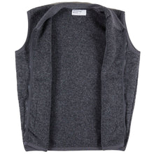 Load image into Gallery viewer, Universal Works Wool Fleece Zip Waistcoat Grey Marl
