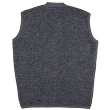 Load image into Gallery viewer, Universal Works Wool Fleece Zip Waistcoat Grey Marl
