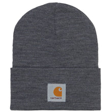 Load image into Gallery viewer, Carhartt WIP Acrylic Watch Hat Dark Grey Heather
