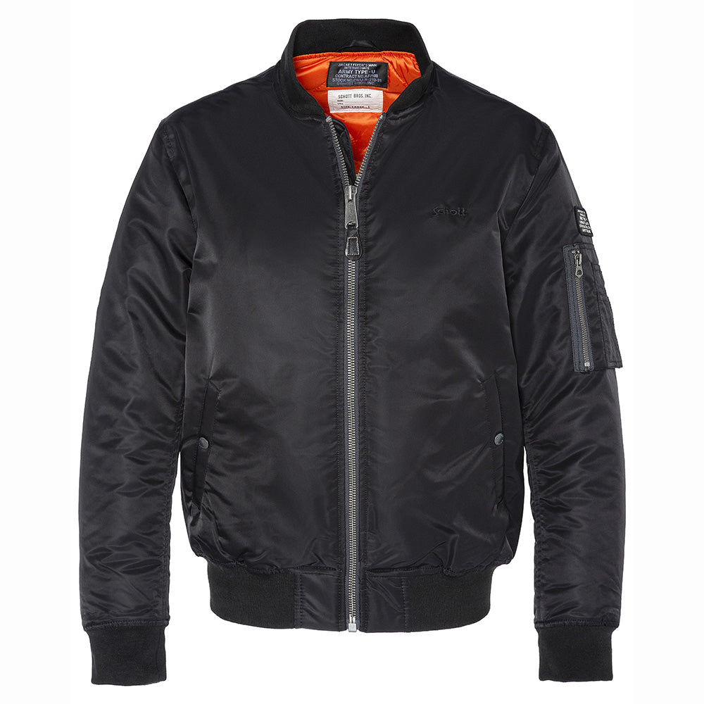 Schott Air Force RS Bomber Jacket Black