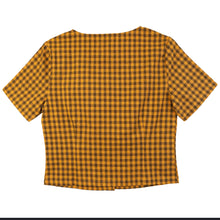 Load image into Gallery viewer, Meadows Alpinum Top Toffee Gingham
