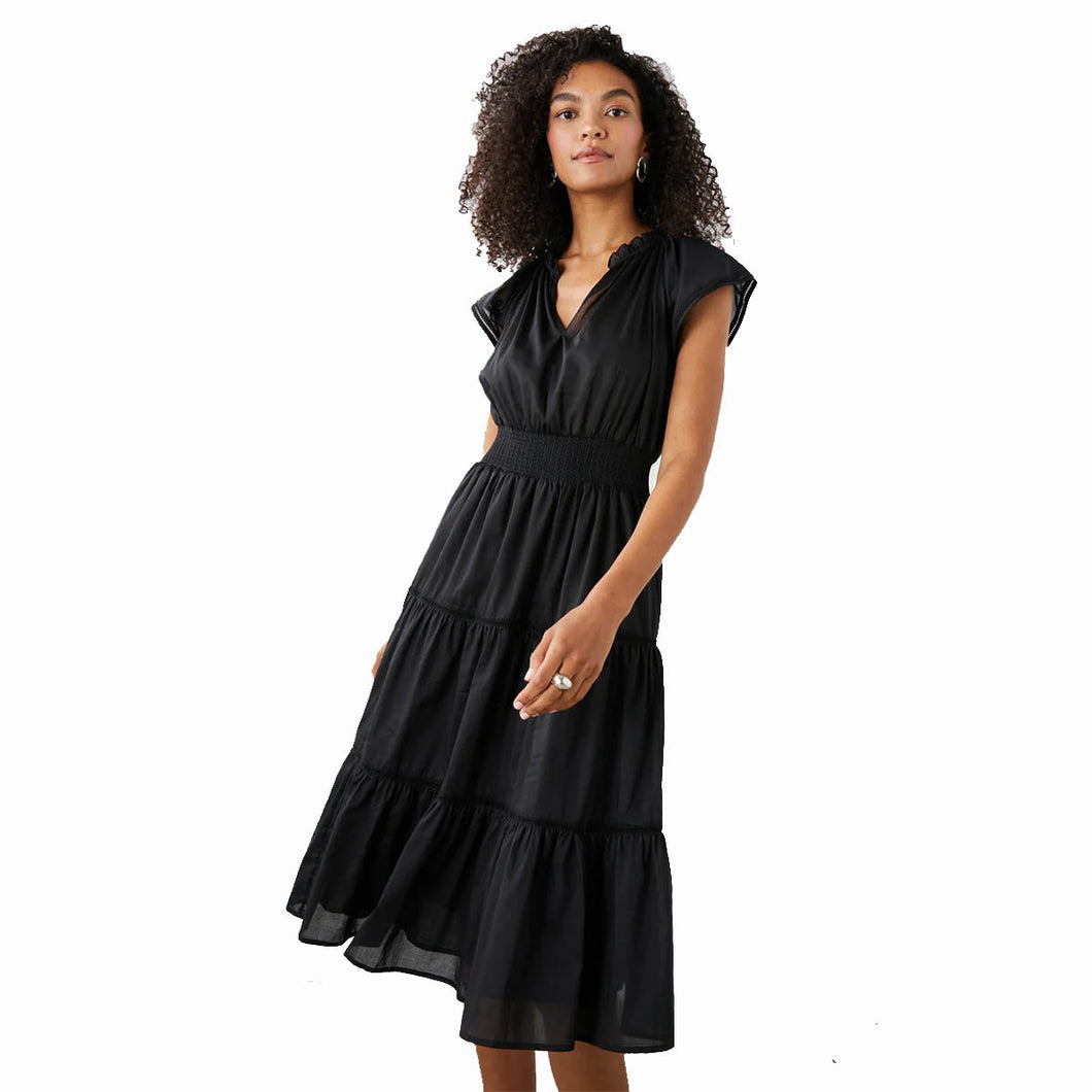 Rails Amellia Dress True Black Lace Detail