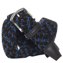 Load image into Gallery viewer, Andersons Classic Elastic Woven Belt Navy / Black / Brown / Blue

