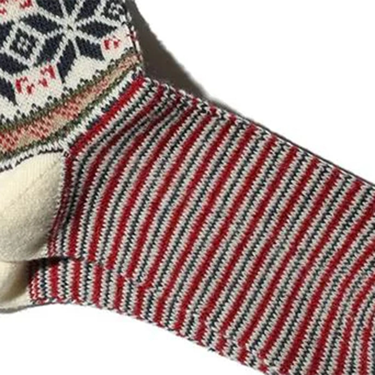 Anonymous Ism Deer Snow Socks Off White