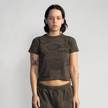 Load image into Gallery viewer, Aries Aged Camo SS Tee Dark Olive
