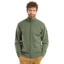 Load image into Gallery viewer, Armor Lux Zipped Wool Cardigan Chamira Light Grey / Chine
