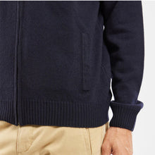 Load image into Gallery viewer, Armor Lux Zipped Wool Cardigan Navy / Slate
