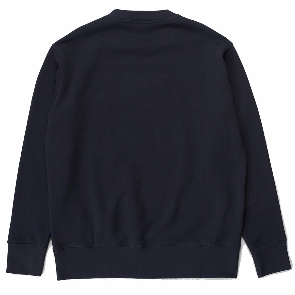 Norse Projects Arne Relaxed Brush N Logo Sweat Dark Navy