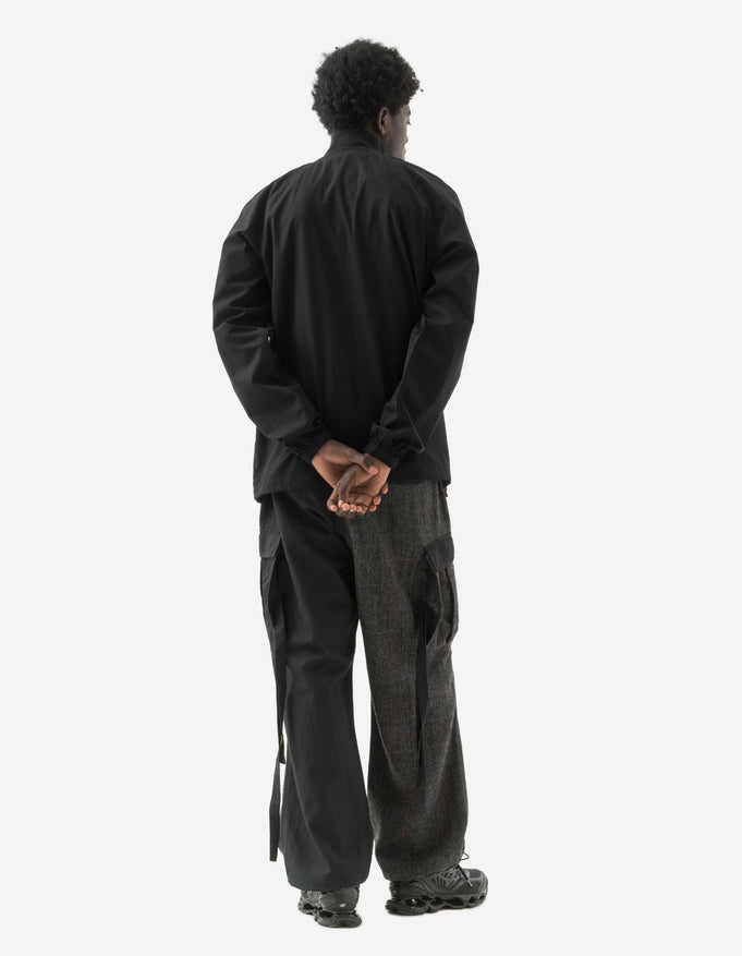 Maharishi Organic Cotton Track Top Black