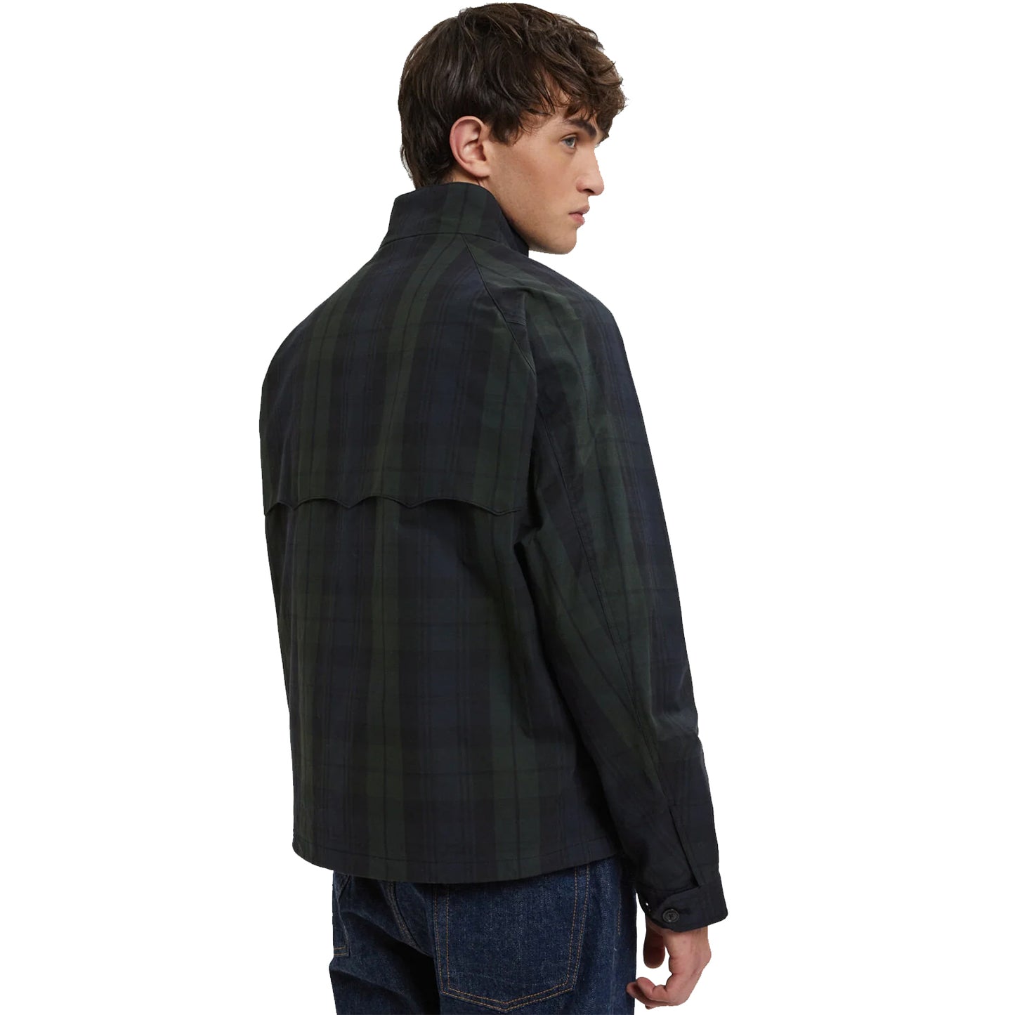 Baracuta G4 Harrington Waxed Pattern Blackwatch