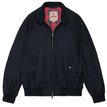 Load image into Gallery viewer, Baracuta G9 Melton Unpadded  Harrington Deep Blue
