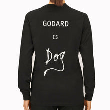 Load image into Gallery viewer, Bella Freud Ginsberg Is God Long-Sleeved T-Shirt Black
