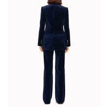 Load image into Gallery viewer, Bella Freud Velvet Saint James Jacket Dark Marine
