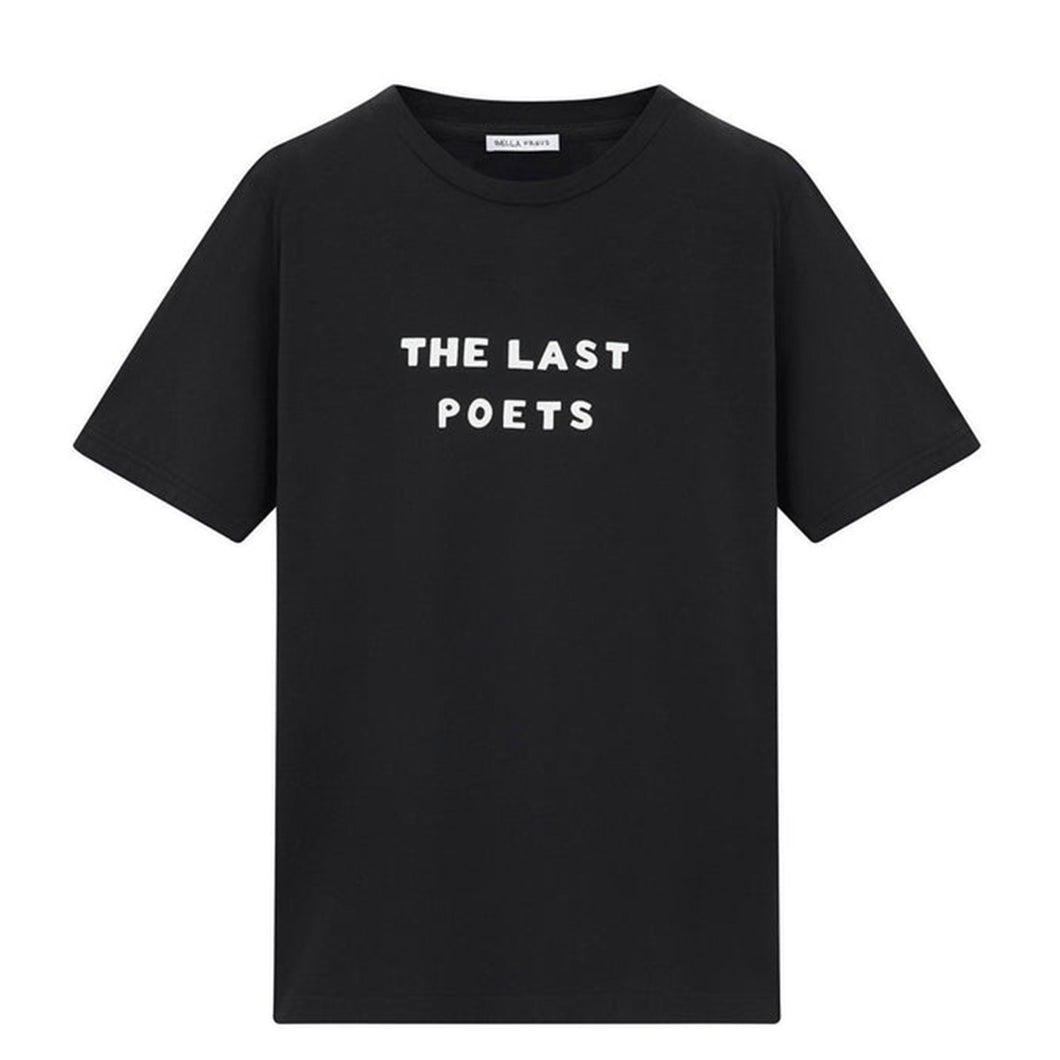 Bella Freud The Last Poets T-Shirt Black