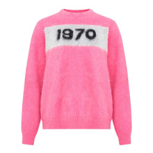 Load image into Gallery viewer, Bella Freud 1970 Oversized Jumper Mohair Flamingo Pink
