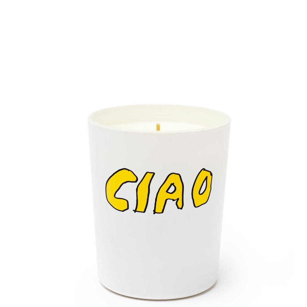 Bella Freud Ciao Candle White/Yellow