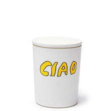Load image into Gallery viewer, Bella Freud Ciao Candle White/Yellow
