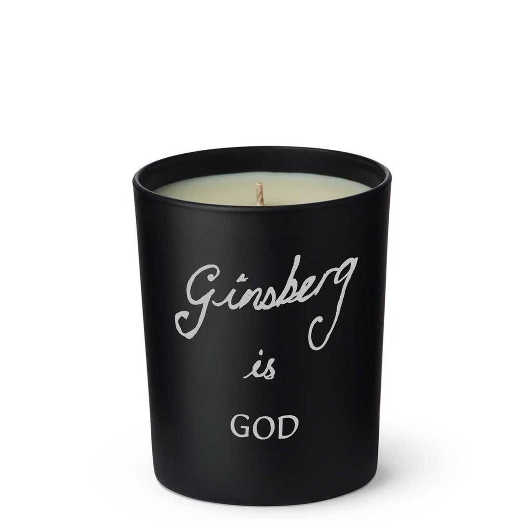 Bella Freud Ginsberg Is God Candle Black/White