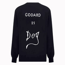 Load image into Gallery viewer, Bella Freud Ginsberg Is God Long-Sleeved T-Shirt Black
