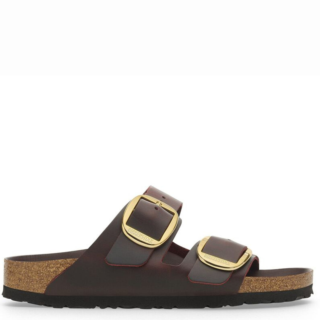 Birkenstock Arizona Big Buckle Oiled Leather Narrow Fit Zinfandel