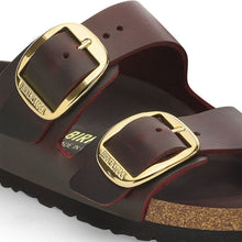 Load image into Gallery viewer, Birkenstock Arizona Big Buckle Oiled Leather Narrow Fit Zinfandel
