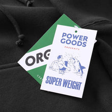 Load image into Gallery viewer, Power Goods Super Weight Hoodie Black
