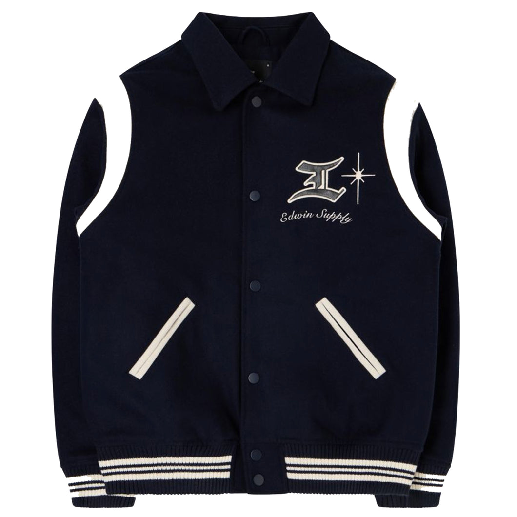 Edwin Campus Jacket Sky Captain