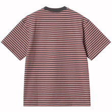 Load image into Gallery viewer, Carhartt WIP W&#39; S/S Verner T-Shirt Graphite / Dusty Rose
