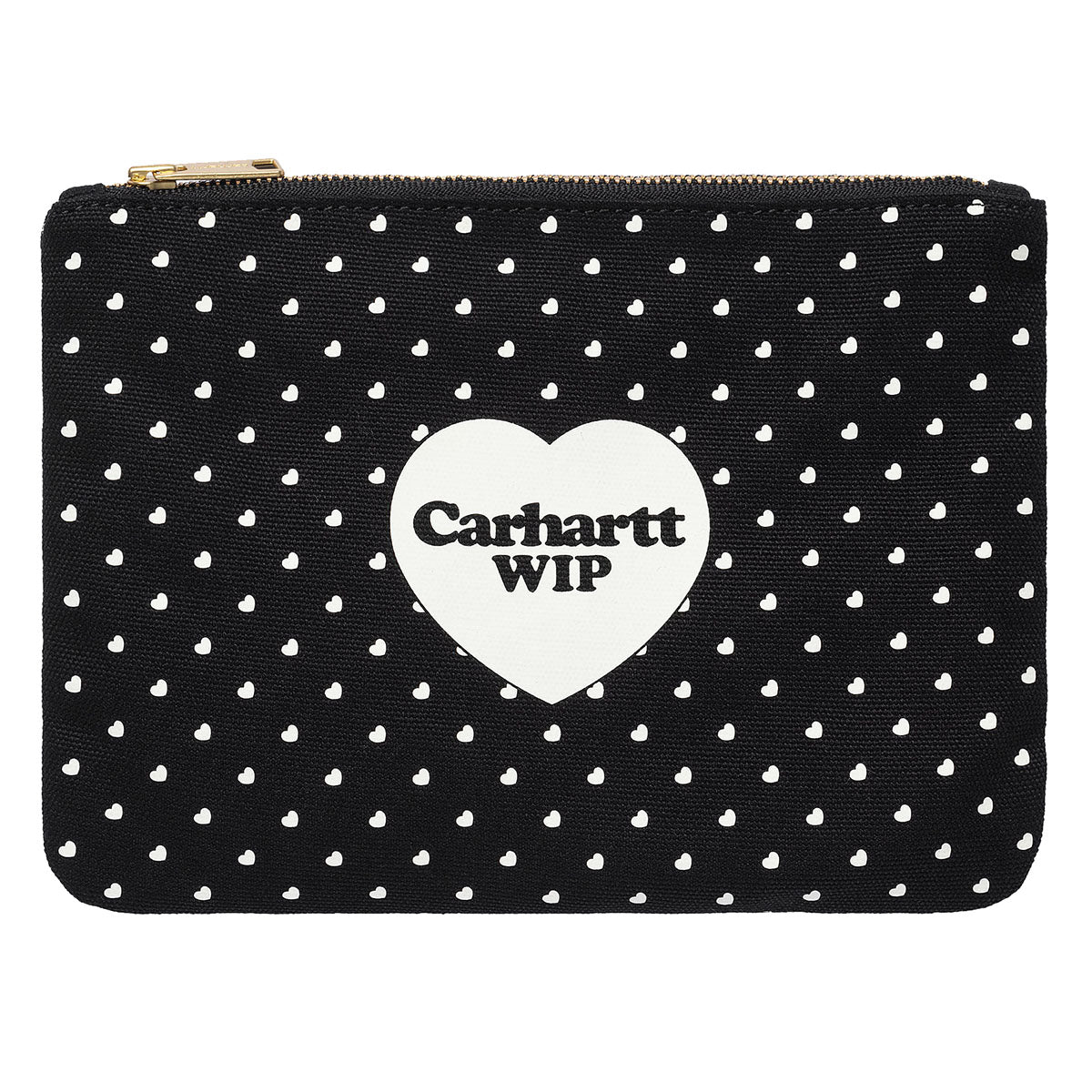 Carhartt WIP Canvas Graphic Zip Wallet Heart Bandana