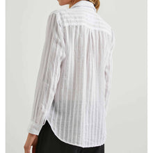 Load image into Gallery viewer, Rails Charli Shirt White Shadow Stripe
