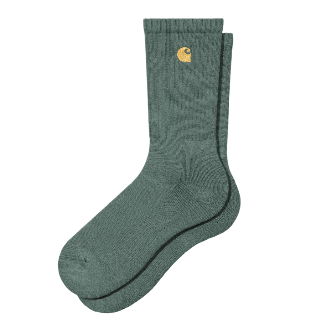 Carhartt WIP Chase Sock Pine/Gold