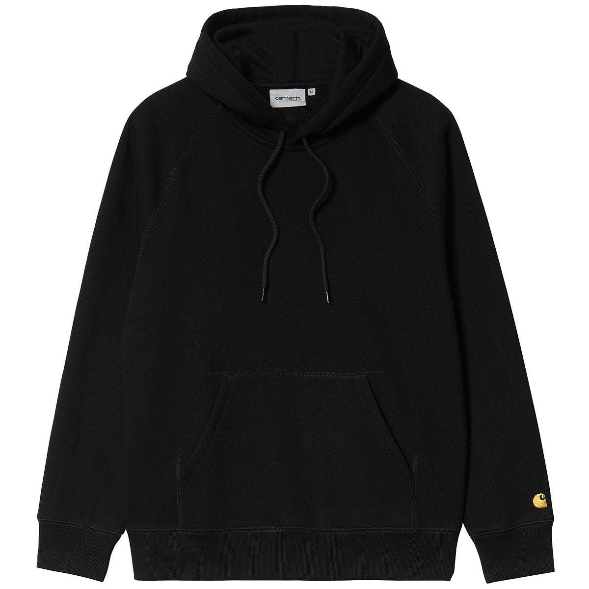 Carhartt WIP Hooded Chase Sweat Black / Gold