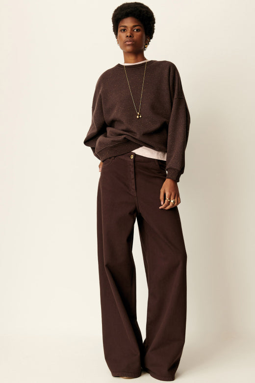 Sessun Chebbi Sweatshirt Ganache