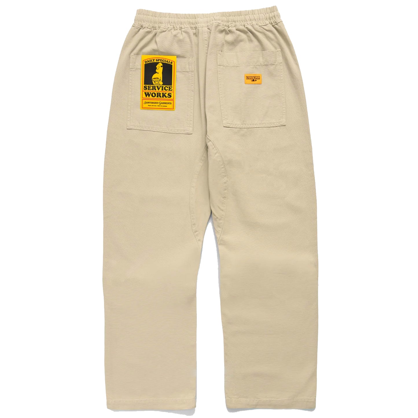 Service Works Classic Chef Pants Pale Khaki