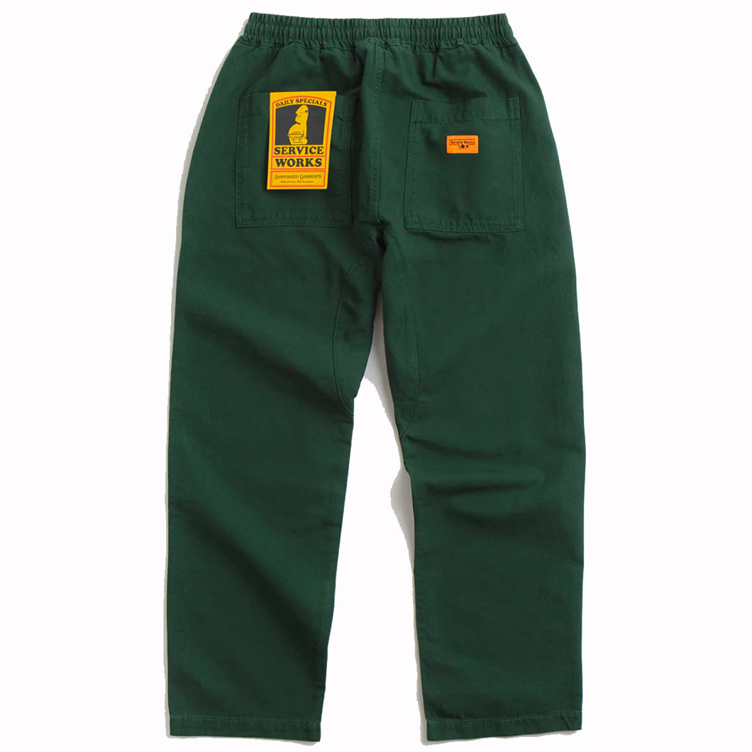 Service Works Classic Chef Pants Forest