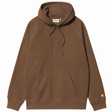 Load image into Gallery viewer, Carhartt WIP Hooded Chase Sweat Chocolate / Gold
