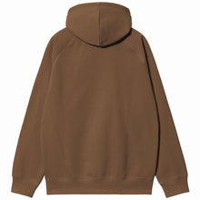 Load image into Gallery viewer, Carhartt WIP Hooded Chase Sweat Chocolate / Gold
