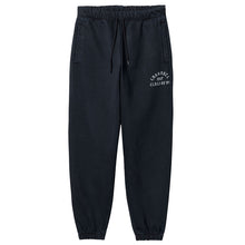 Load image into Gallery viewer, Carhartt WIP Class of 89 Sweat Pant Dark Navy / White
