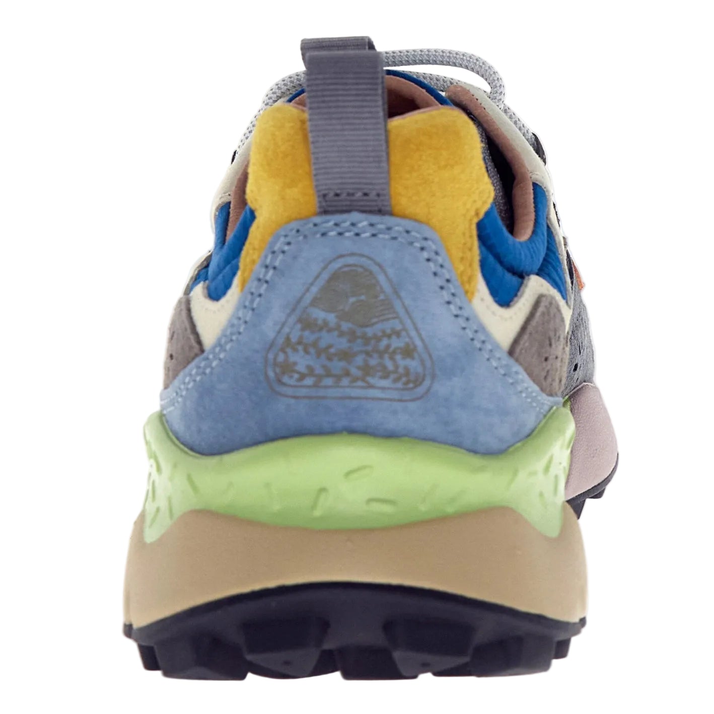 Flower Mountain Yamano 3 Suede / Nylon Squared Atlantic / Black Dk Grey