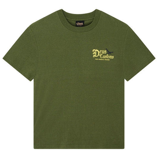 Deus Ex Machina Beep-Beep Tee Pine Green