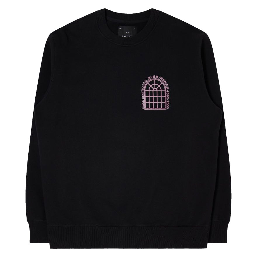 Edwin Sake and Roses Sweat Black