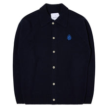 Load image into Gallery viewer, Edwin Mars Polo Cardigan Navy
