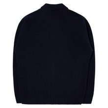 Load image into Gallery viewer, Edwin Mars Polo Cardigan Navy
