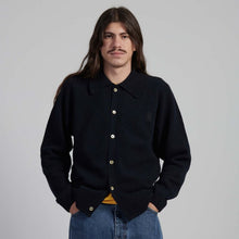 Load image into Gallery viewer, Edwin Mars Polo Cardigan Navy
