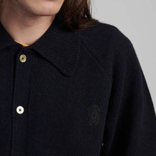 Load image into Gallery viewer, Edwin Mars Polo Cardigan Navy
