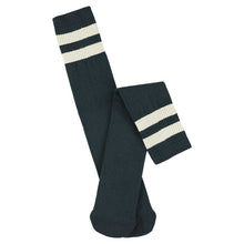 Load image into Gallery viewer, Escuyer Tube Socks Navy / Ecru
