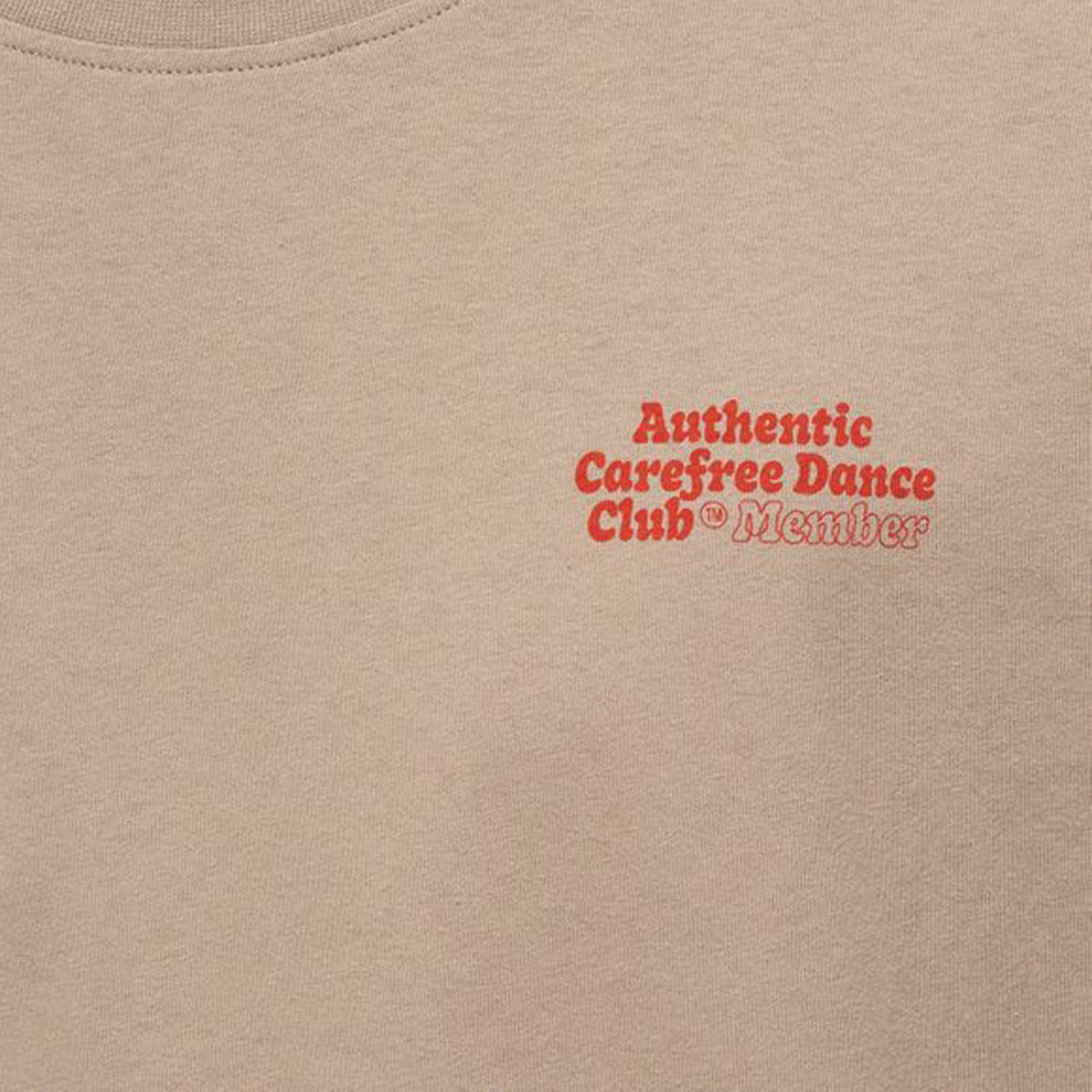 Edwin Carefree Dance Club T-Shirt White Pepper